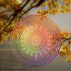 10 Inch Hanging Wind Chime Outdoor Garden Decor with 360 Degree Hook Dynamic Design Perfect for Spring Summer Lawn Decoration Gift for Friends Family