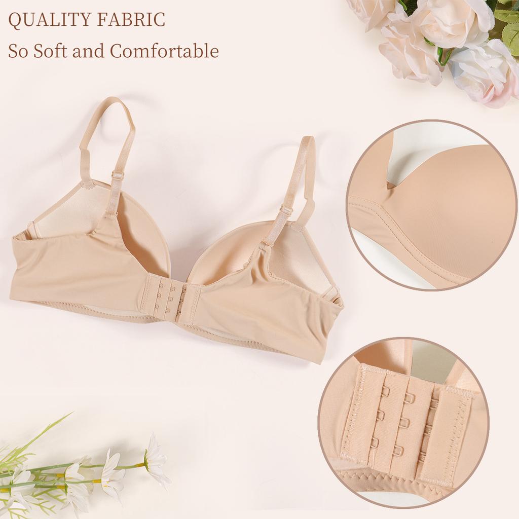 Varsbaby Push-Up-BH für Damen, nahtlos, bügellos