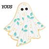 Halloween Pin Ghost Enamel Brooch, Cute Brooch Pin, Cartoon Funny Fashion Little Trendy Accessories for Bag Jacket Backpack Hat Pant Clothes