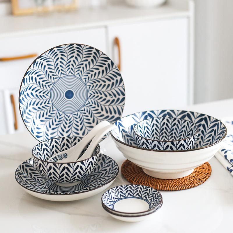 Clearance, Japanese Ceramic Cutlery Plates, Vegetable Plates, Rice Bowls