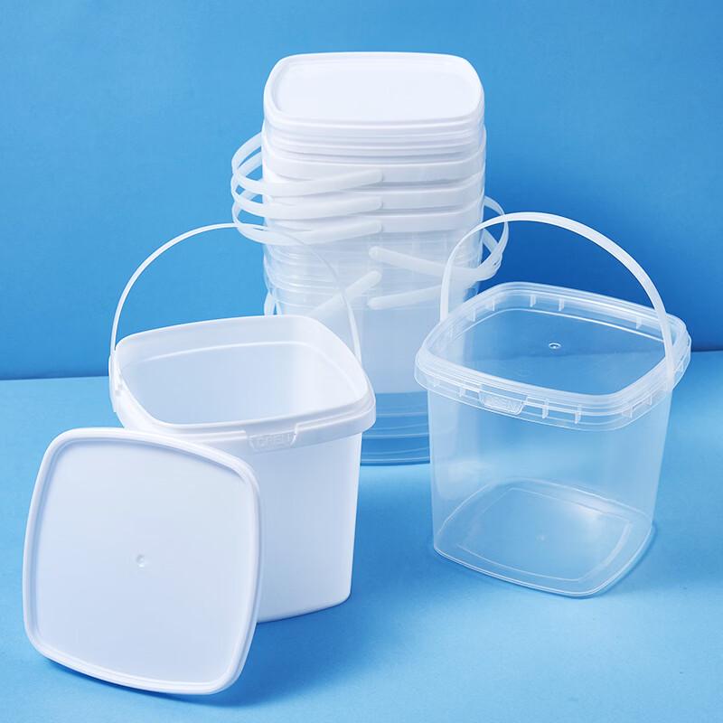 Food-Grade Transparent Square Plastic Storage Containers
