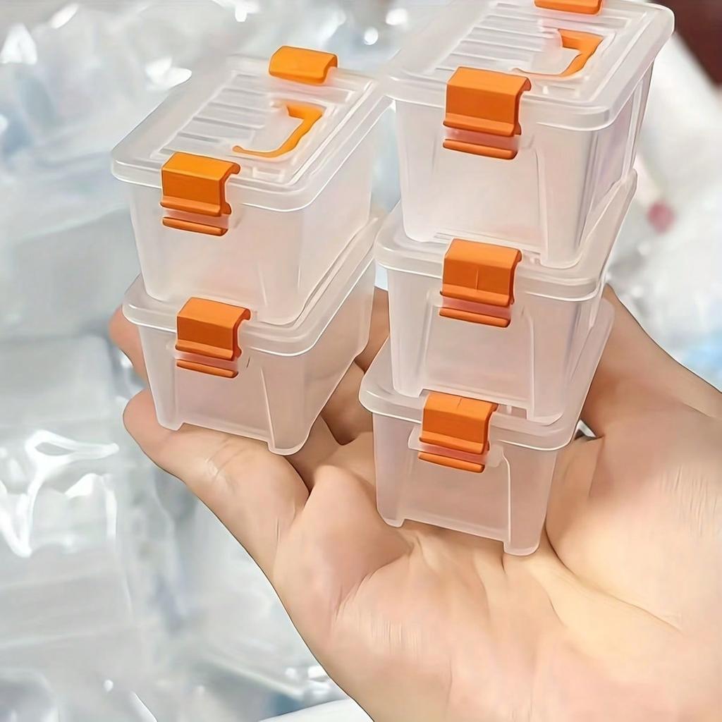 Plastic Cases for Various Storage Needs, Boxes for Small Items, Tool Storage, Organizers for Small Parts, Craft Material Storage, Reusable Bins