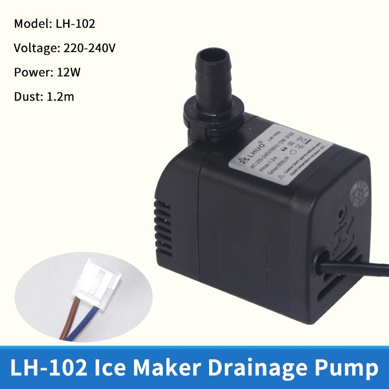 1 Pezzo 220V Hzb-50 60 80 Pompa Sommergibile Circolante Pompa per Macchina del Ghiaccio Pompa per Acqua Ap1200/Lh102 Per Wellcome Wotuolai Chigo Ice Bear