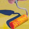 Glue Tray Brush Set Silicone Container with Roller Reusable Paint Tray Woodworking Adhesive Applicator
