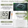 Digital Thermometer Hygrometer Measure High Precision Indoor Room Large Screen LCD Monitor Weather Station Outdoor