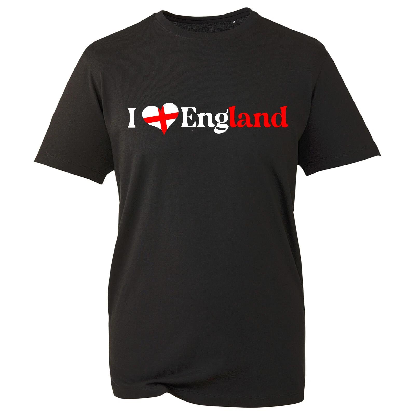I love England Proud T-Shirt, St. George s Day England Flag Unisex Remembrance 4XL