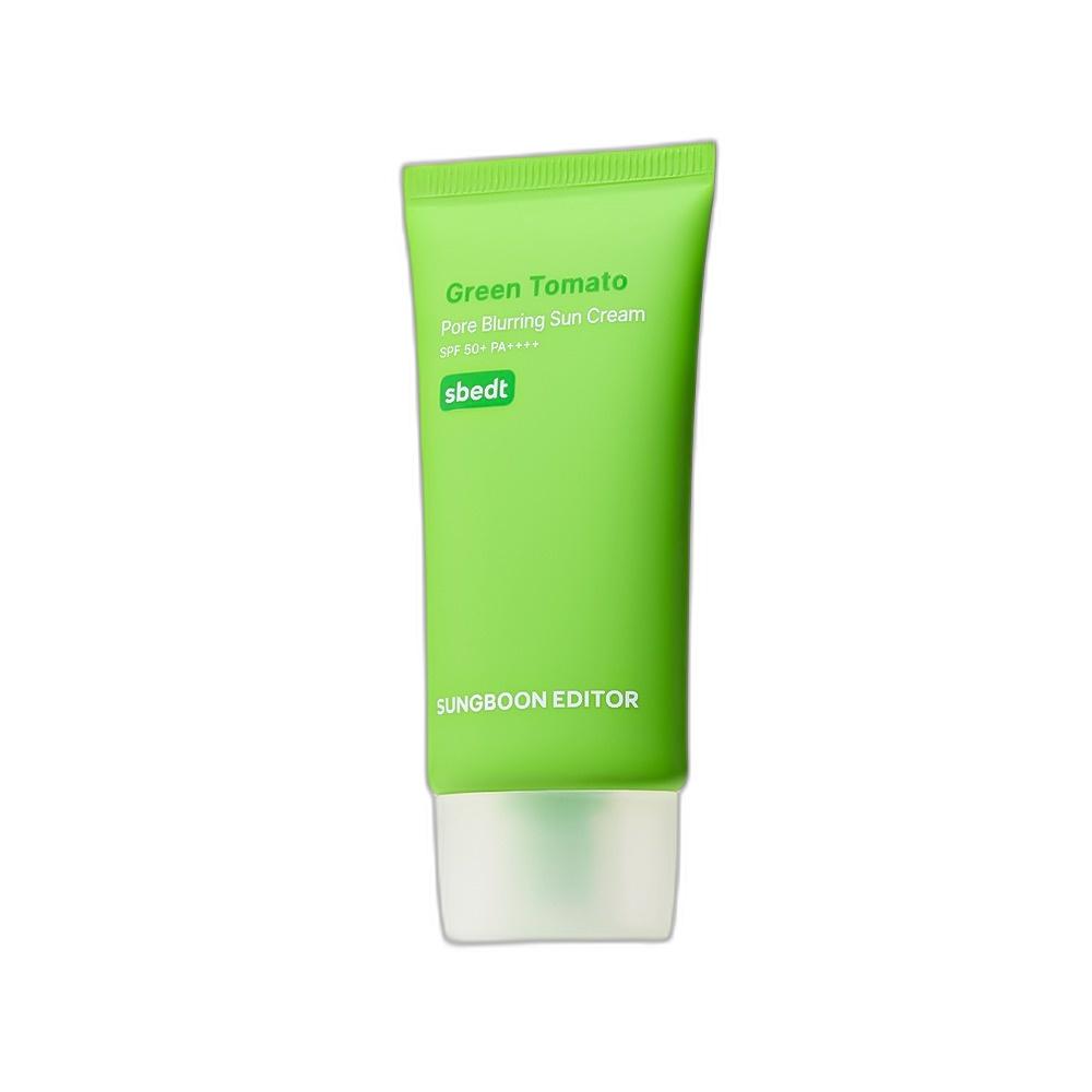 SUNGBOON EDITOR Green Tomato Pore Blurring Sunscreen SPF50+ PA++++ 50g