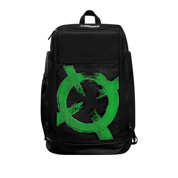 New RIGORER Sports Basketball Bag Backpack Unisex Black Z122140127