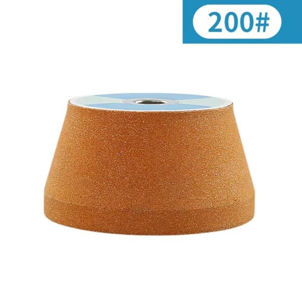 

For 100 Type Angle Grinder White Corundum Grinding Wheel Power Tools Carbide Angle Head 200Grit