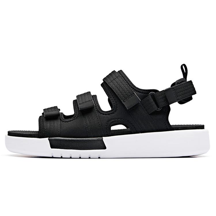 New Anta Life Collection Beach Sandals Men's Black 91926971-2