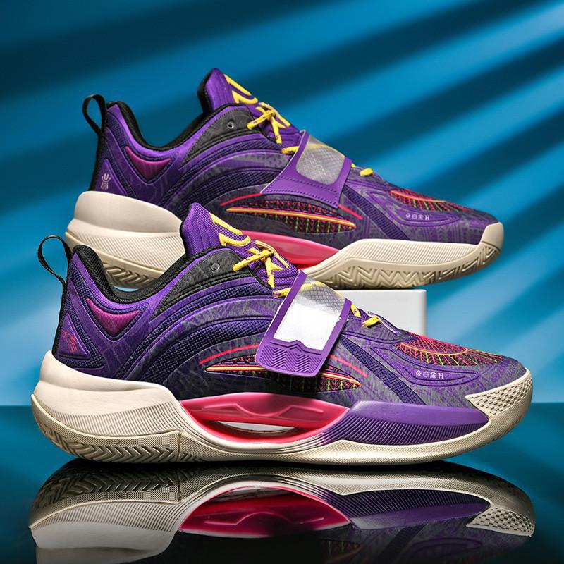 High Quality Luminous Version of Basketball Shoes Rubber Outsole + EVA + TPU Friction