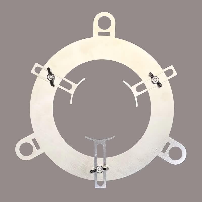 Adjustable Windproof Ring for Outdoor Camping Wood Stove Chimney