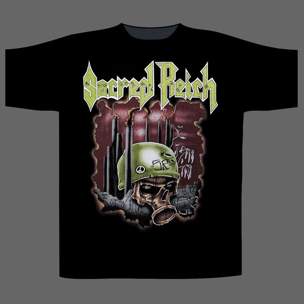 Rare Sacred Reich Album Short Sleeve Black S-2345XL T-shirt Unisex T-Shirt S