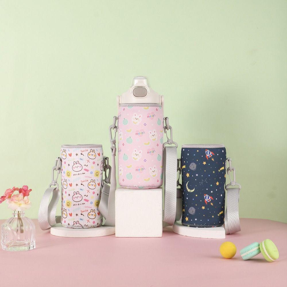 With Strap for Cile 950/1200ml Vacuum Cup Sleeve Water Bottle Case Water Bottle Cover Cup Sleeve