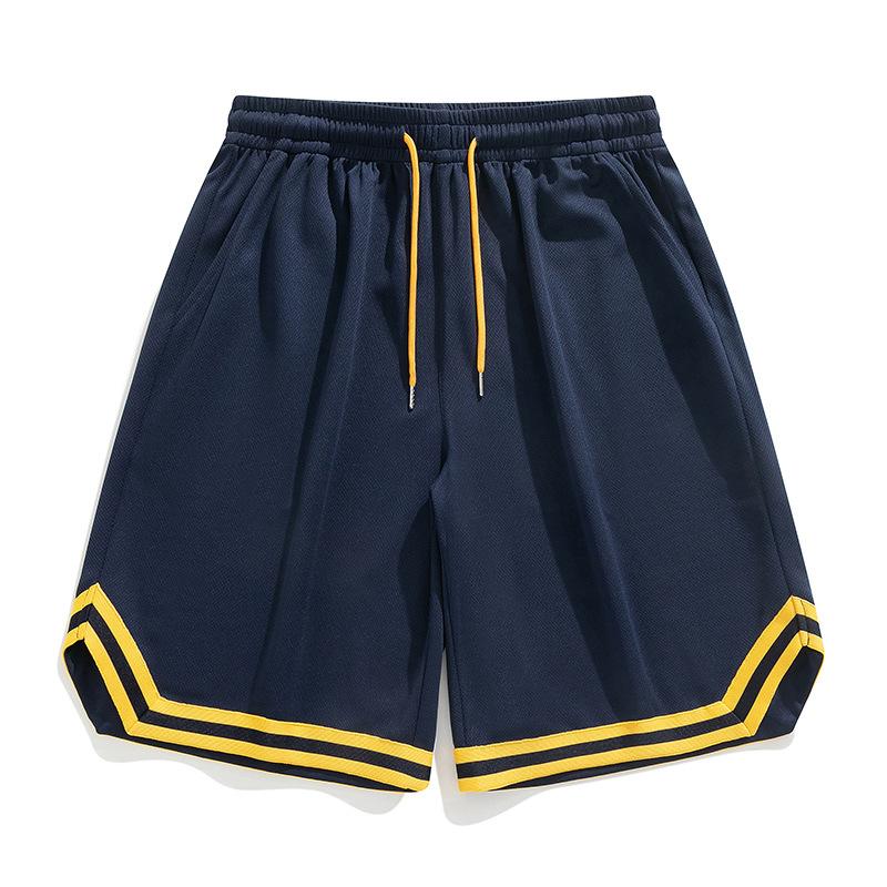 Vysoce kvalitní letní pánské basketbalové šortky volné rychleschnoucí Streetwear neformální kalhoty ke kolenům pro muže