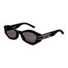 Dior Signature B1U Oval Sunglasses Unisex Sunglasses Black DSGTB1UXR-10A0