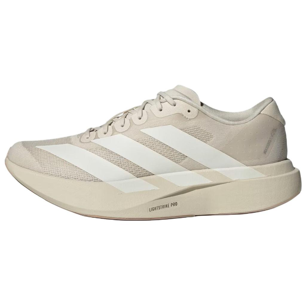 adidas Adizero Evo SL Aluminium Off White Warm Sandstone Men Sneakers Tan KI6915