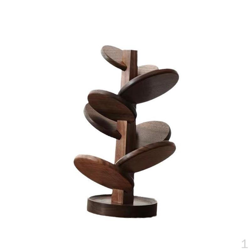 

Tree Coasters Drink Table Protection Ideal Gift Wooden Placemat Insulation Mat for