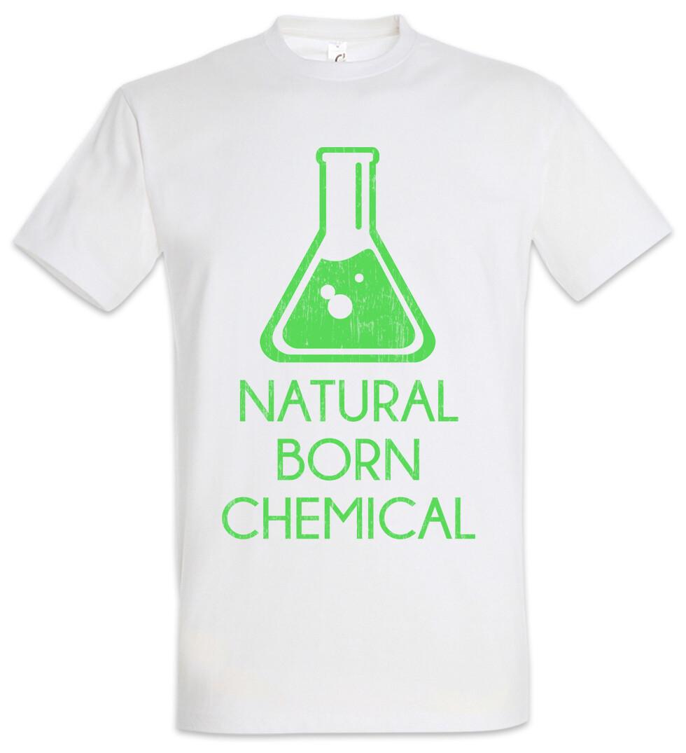 Natural Born Chemical T-Shirt Fun Professor Nerd Chemistry Teacher Test Tube 4XL