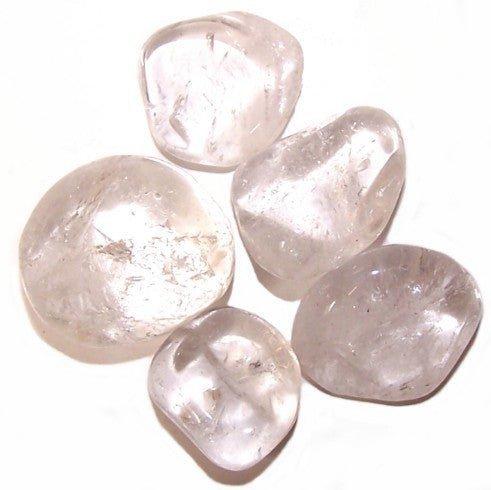 Rock Crystal Tumbled Stones Set 24 Pieces