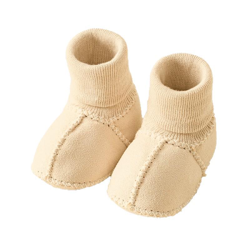 Warm Velvet Non-Slip Toddler Floor Shoes for Boys & Girls (0-3 Years)