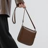 2025 New Model Single-Shoulder Crossbody Small Bag, Genuine Leather Versatile Underarm Bucket Bag, Mobile Phone Bag, High-End Niche Women's Bag