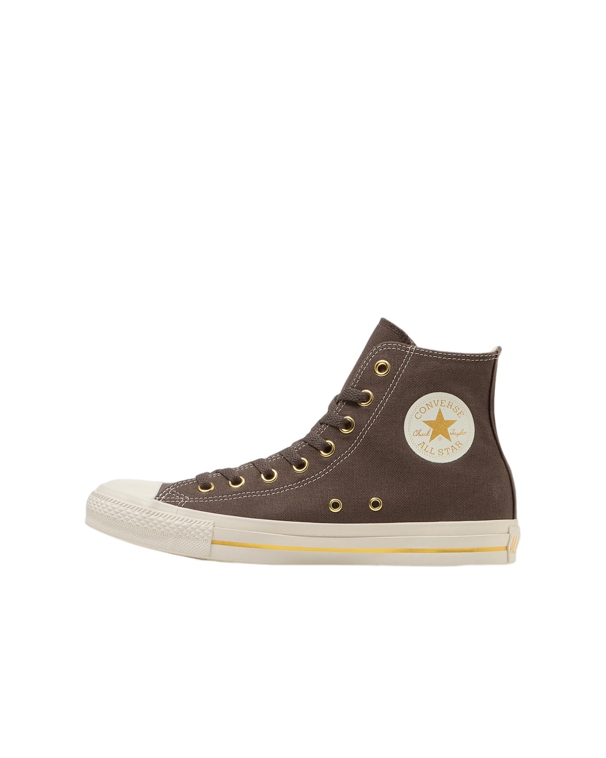 Converse ALL STAR GOLDSTRIPE Z HI DARK BROWN Size cm Sneakers, 27.0