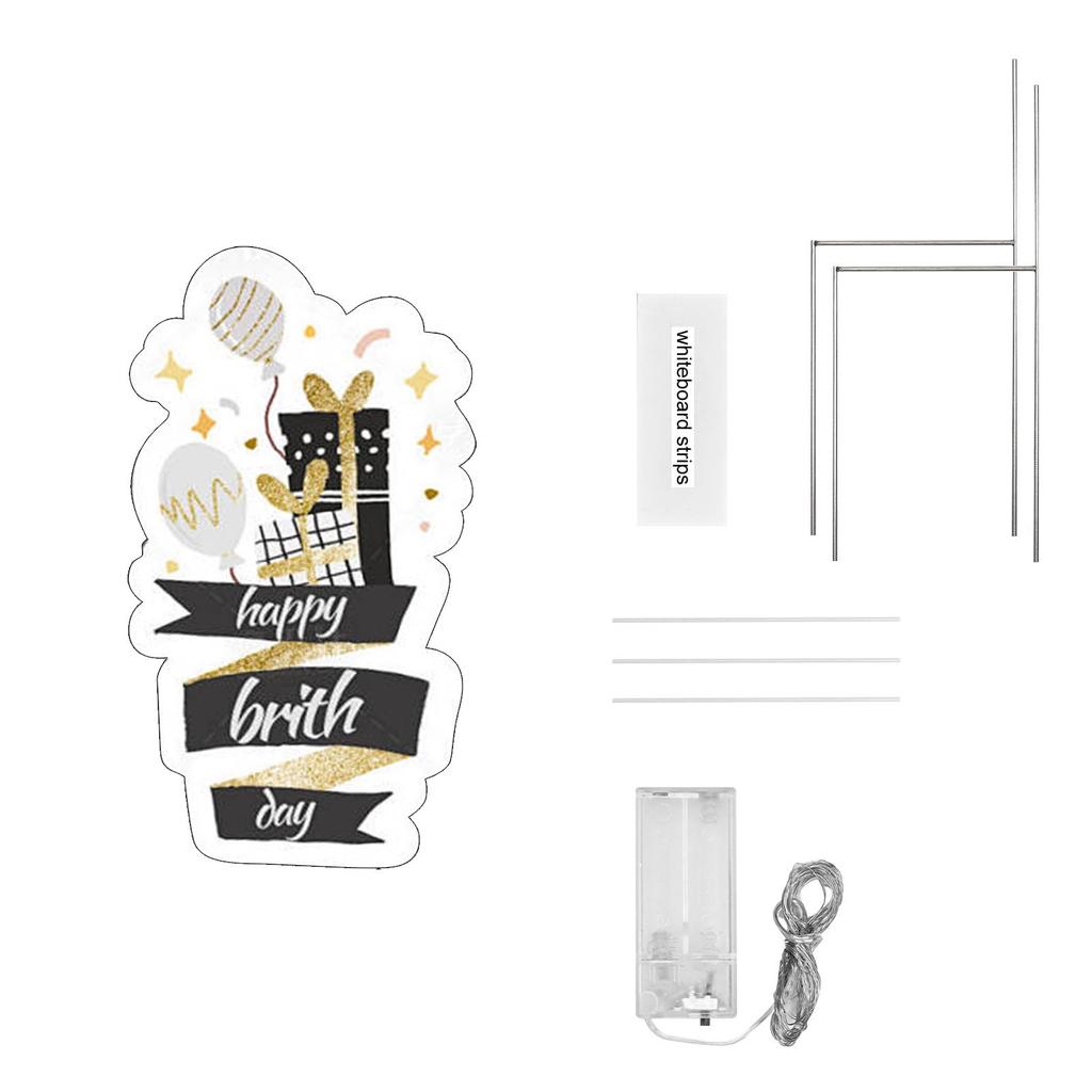 Personalized Custom Graduation Venue Sign LED Light Strip Metal Stake Graduation Venue Decoration Outdoor Graduation Sign Decoration