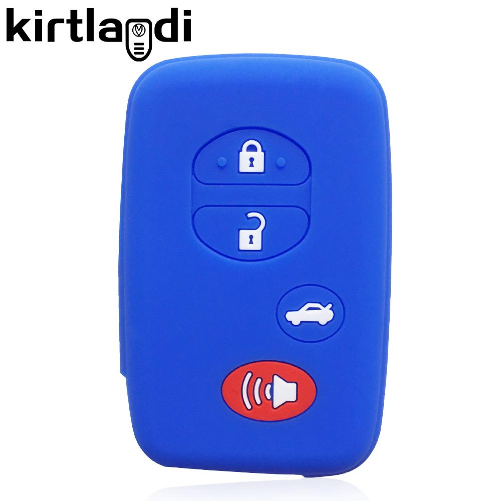 

Силіконовий чохол для ключа TOYOTA Auris Prius Alphard Land Cruiser 200 Prado Aqua Avensis Avalon Venza Пульт 2/3/4 кнопки Брелок