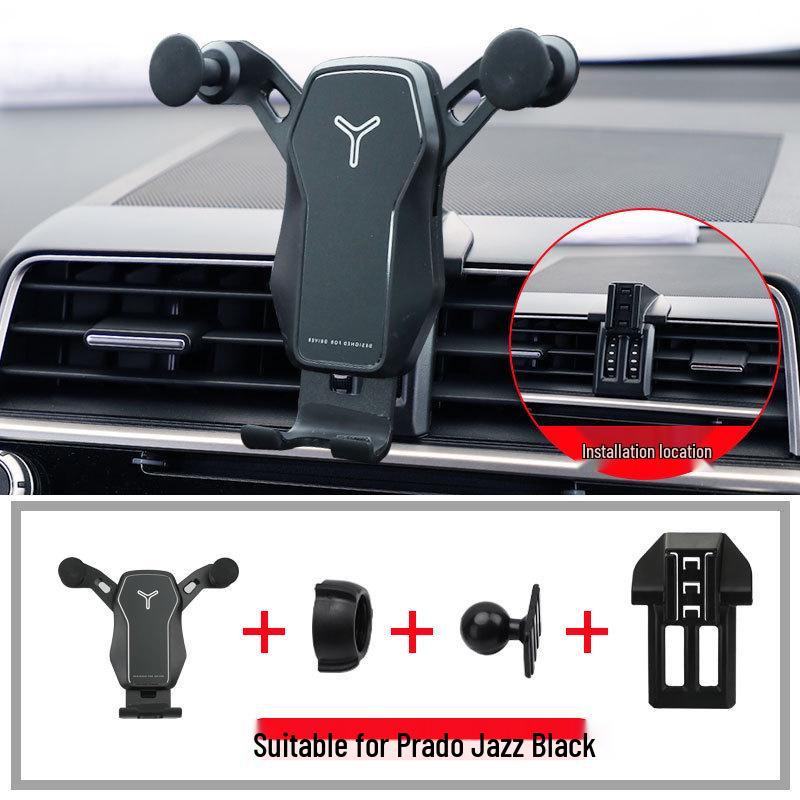 Wireless Charging Phone Holder for Toyota RAV4, Prado, and Land Cruiser