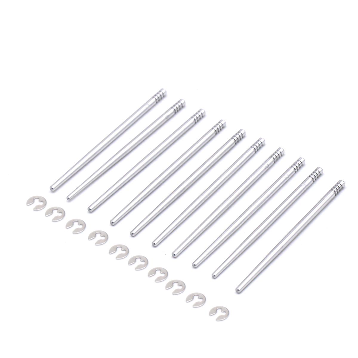 ZSDTRP 10pcs Carburetor Needles X-Type for Dellorto PHBH Carburetor A10