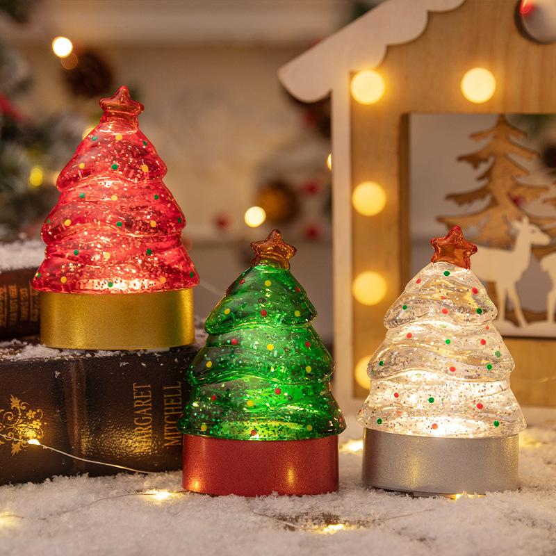 Christmas Decoration Glowing Christmas Tree Christmas Table Decorations Christmas Gifts Christmas Tree