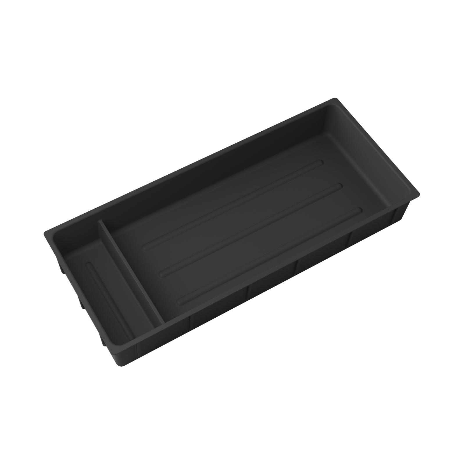 

for Mitsubishi Delica Mini 2025 Co-pilot Drawer Box Storage Box Anti-slip Silicone Tray Organizer Car Interior Accessories Black