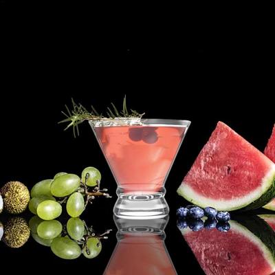 Kubki do picia koktajli 200 ml Zestaw kieliszków do wina z zagęszczoną podstawą Zestaw do picia w domu, barze, kawiarni, spotkaniach rodzinnych i