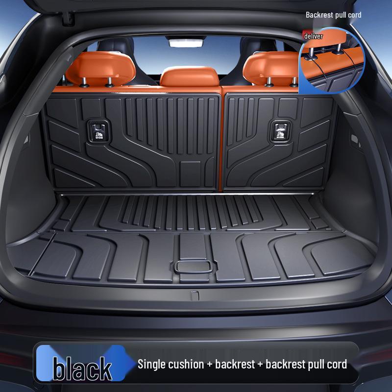 Tapis de coffre de voiture personnalisé Qiyuan Q07 TPE25