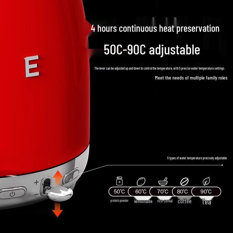 Bollitore Elettrico Termostatico Intelligente OTE in Acciaio Inossidabile 316