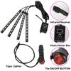 Car Interior Led Strip Lights for Auto RGB Light Kit with APP/Remote Control Environmental Lights Car Interior Decorations Light