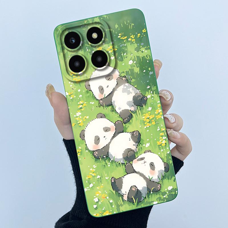 For Honor X6a X6b X6c X6 X6s Case Simplicity flower Soft Silicone Cover For HonorX6a X 6B X6 b Shell Lens Protective Phone Funda