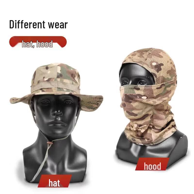 Quick-Dry Sun Protection Boonie Hat and Balaclava Set