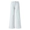 Old Money Latte Milk Tea Color Elastic Slightly Stretched Waist Not Sticking Legs Thin Flared Pants Jeans Women