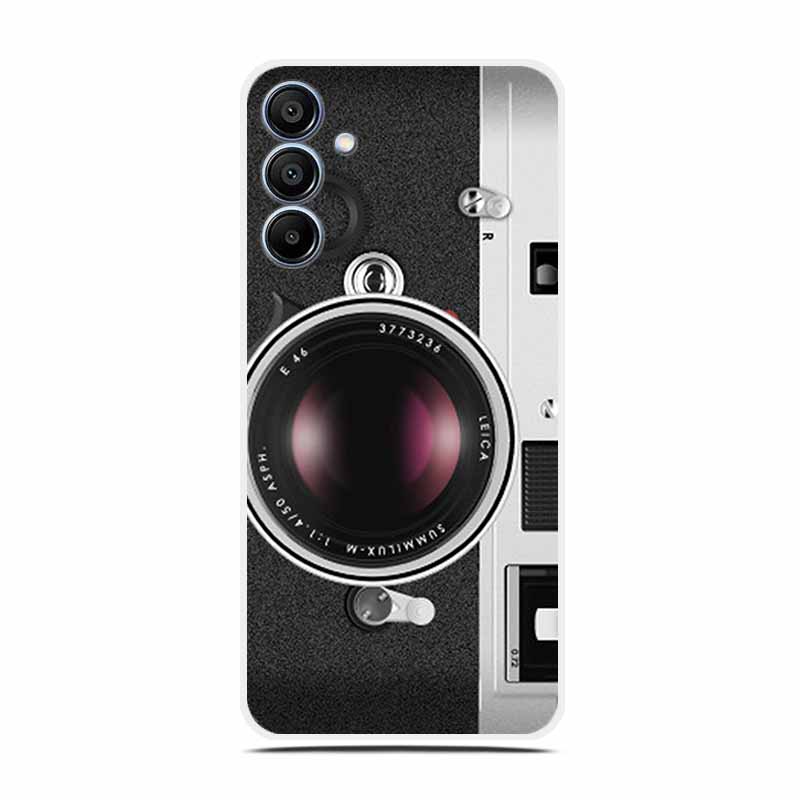 Blumen Klare Hülle Für Samsung A36 A26 A16 Weiche Silikon Handyhülle für Samsung Galaxy A 36 26 16 5G Transparent Luxus Para