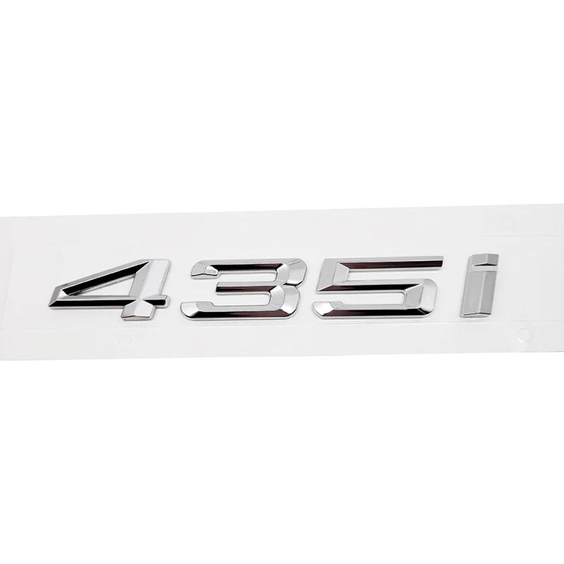 ABS Samochód Tylny Bagażnik Litery Logo Odznaka Emblemat Naklejka Dla BMW Seria 4 420i 425i 428i 430i 435i 440i 450i F30 F32 F33 F36 G26 G22