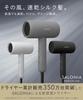 SALONIA Smooth Shine Dryer Large Air Volume Quick Drying Lightweight Hair Dryer Gray