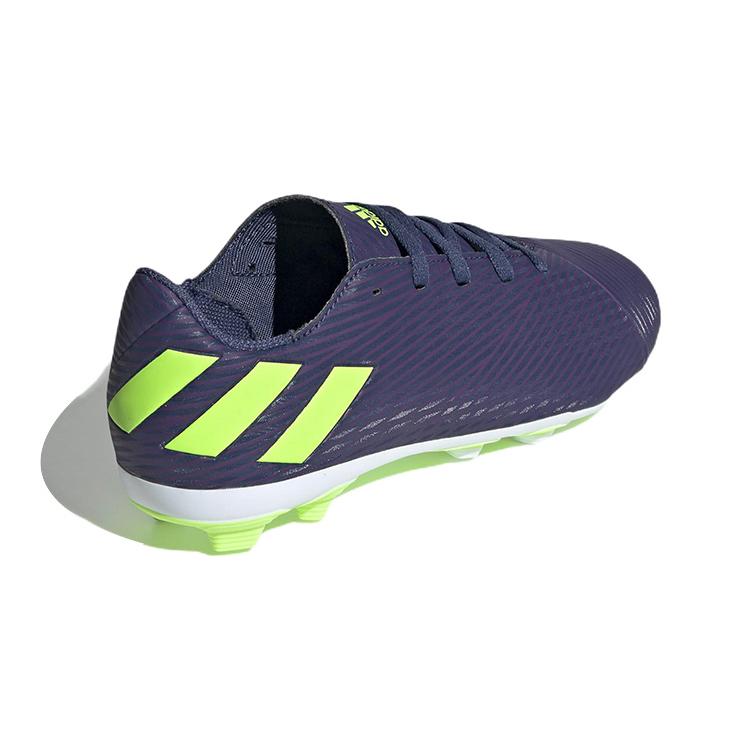 adidas Messi 19.4 Low Top Kids' Soccer Shoes Blue Green Kids' EF1816