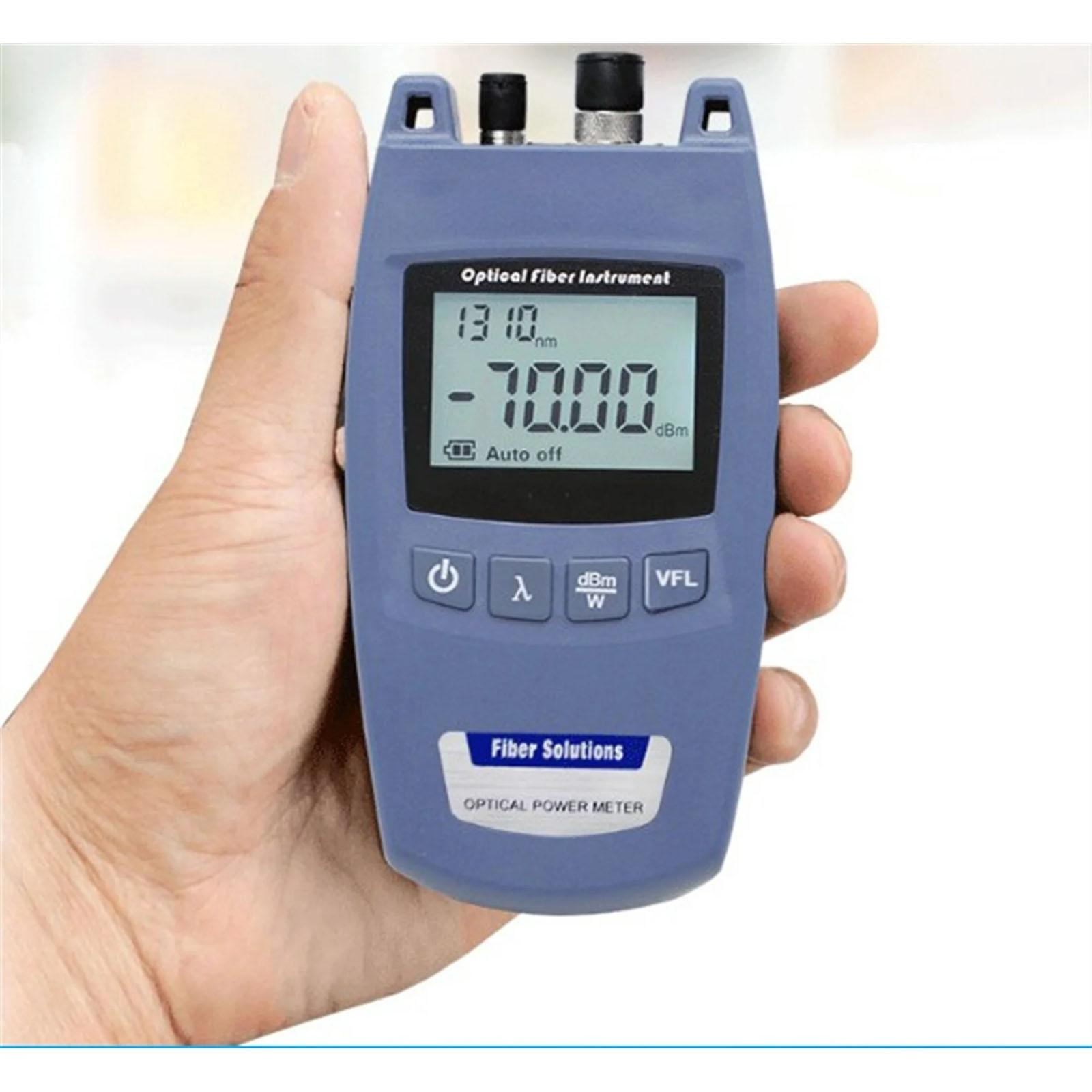 

Измеритель оптической мощности Машина интегрированная с красным светом Тестер оптического волокна Тест затухания света TL520-V10 ,Портативный One Size