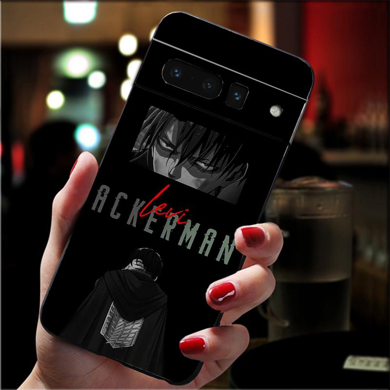 

Levi Ackerman Carcasa Funda Phone Case For Google Pixel 10 9 Pro XL 9A 8 7 6 Pro Pixel 8A 7A 6A Pixel 8 7 6 5 Case Google Pixel 6A