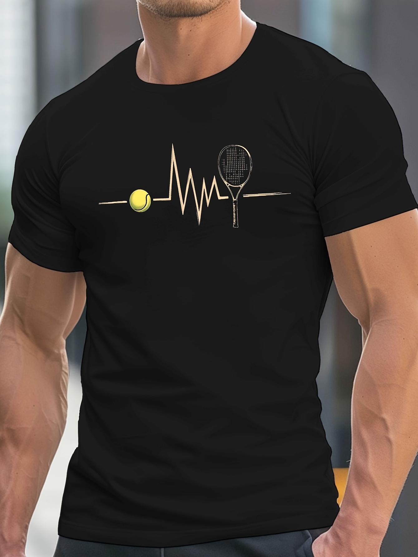 T-Shirt y2k Tennis Pulse EKG & 4XL