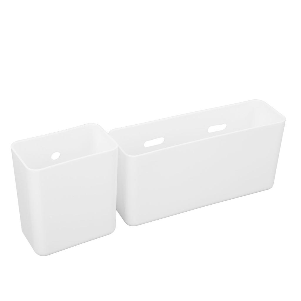 Attachment for Beach Tote Bag Adjustable Position DIY Storage Box Phone Case Holder for Beach Bag White