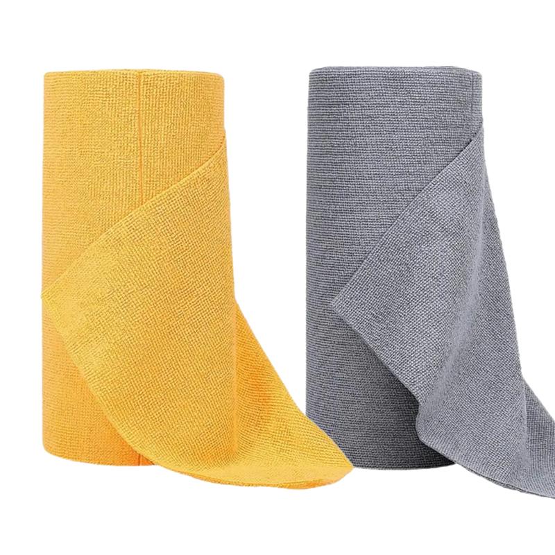 Roll of Disposable Cloth, Reusable for Both Dry and Wet Use, Tearable for Lazy People, Ultra-fine Fiber Cloth Roll for Kitchen