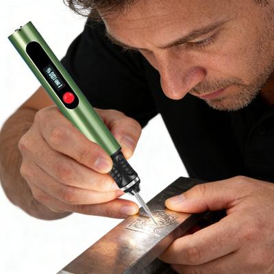Polishing Pen Cordless Rotary Tool Ultra Long Run Time Fast USB-C Charging Mini Engraving Polishing Tool Jewelry Wood Metal Nail Art DIY Crafts